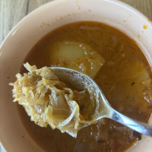 Gefüllte Paprika mit Kartoffelpüree